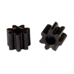 Pignoni acciaio 7 denti - 5,5mm (x2) - AVS20641
