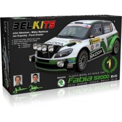 1/24 AUTO SKODA FABIA S2000 - BEL004