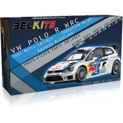 1/24 AUTO VOLKSWAGEN POLO R WRC RED BULL - BEL005