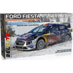 KIT 1/24 Ford Fiesta WRC (Versione Campione del Mondo 2017 Rally di Montecarlo) - BEL012