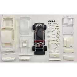 CAMARO Z28 1969 - Full White Kit - preassembled chassis  - BRMBRM077