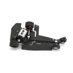 Slot sidecar FULL WHITE KIT - with assembled chassis - BRMBRMSDC05