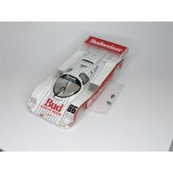carrozzeria Porsche 962 IMSA completa versione Budweiser n. 86, dipinta ed assemblata - BRMS-001BW