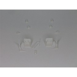 set ricambi per carrozzeria Porsche 962C/IMSA (bianco) non dipinto - BRMS-002B
