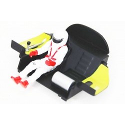 abitacolo Sauber C9 dipinto ed assemblato (no cruscotto) - BRMS-002C9