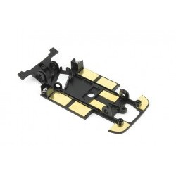 set of brass shaped weights for Sauber C9 chassis - thickness 1.0 mm - BRMS-036C9