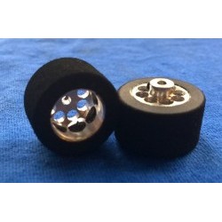 cerchi ruota post. "BRM Racing Legends" con pneum. spugna 25 x 16,5 NO inserti - BRMS-057SS