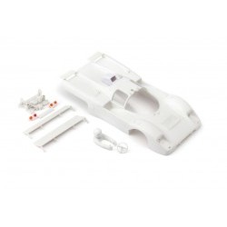 512 full white body kit with transparent painted parts and lexan cockpit - BRMS-081