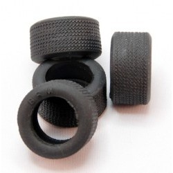 NASCAR tyres for S-128 wheels - soft 22 shore (x4) - BRMS-129S