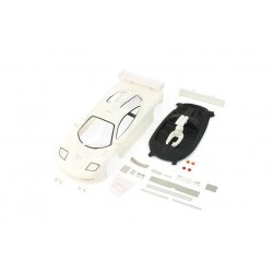 F1 GTR full white body kit with transparent painted parts and lexan cockpit - BRMS-301