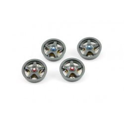 F1 GTR set painted and assembled inserts - DARK GREY - BRMS-309D