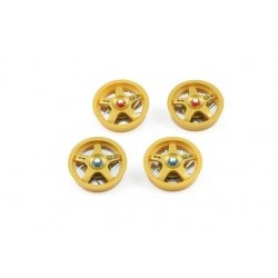 F1 GTR set painted and assembled inserts - GOLD - BRMS-309G