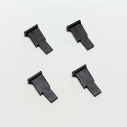 Porsche 911 GT1 rear wing rubber mounts (x4) - BRMS-321