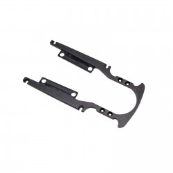 NSU TT aluminum anodized BLACK chassis "A - BRMS-407