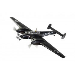1/72 Messerschmitt Bf110E - G9+EC, Stab II./NJG 1, Deelen, Holland, Spring 1942 [Limited Edition] - CORAA38508