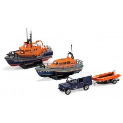 RNLI Gift Set - Shannon Lifeboat, Severn Lifeboat and Flood Rescue Team - CORRNLI0001