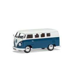 1/43 Volkswagen Type 2 Camper - Sea Blue and Cumulus White [Limited Edition] - CORVA08102