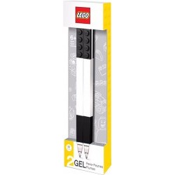 Confezione 2 Penne Gel Nere (brand LEGO) - CRE51505