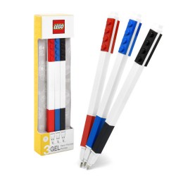 Confezione 3 Penne Gel (brand LEGO) - CRE51513