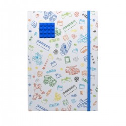 Notebook Mattoncino Blu 4x4 (brand LEGO) - CRE51842