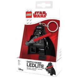 SW Darth Vader Portachiavi Luce con Spada in Silicone (brand LEGO) - CRELGL-KE121