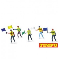commissari di percorso con bandiere - CRR20021115
