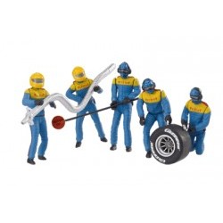 Set of figures, mechanics, blue - CRR20021132