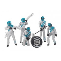 Set of figures, mechanics, silver - CRR20021133