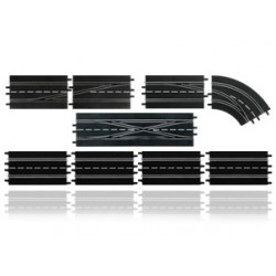 digital extension set (1 doppio incr., 1 sc. curva dx., 1 sc. sn.,4 rettilinei) - CRR20030367