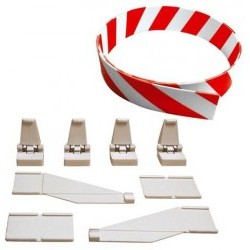 24 supporti guard rail, 12 terminali, 6 raccordi - CRR20085220