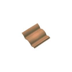 Tegola fiamminga in scala 1/10 (25 pezzi) - DOM1060