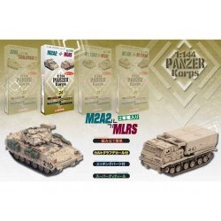 M2A2 + MLRS (4 pz.) in scala 1/144 - DRA14038D