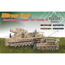 1/144 MORSER KARL W/AMMO CARRIER (2 pz.) - DRA14510D