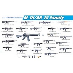 1/35 M-16/AR-15 FAMILY - DRA3801