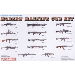 1/35 MODERN MACHINE GUN SET - DRA3806