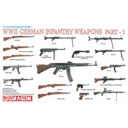 1/35 WWII GERMAN INFANTRY WEAPONS PART 1 - DRA3809