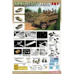 1/35 Sd.Kfz.251/7 Ausf.D Pionierpanzerwagen  - DRA6223D