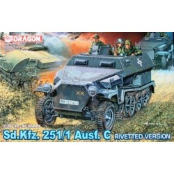 1/35 Sd.Kfz. 251/1 Ausf. C Rivetted Version - DRA6246D