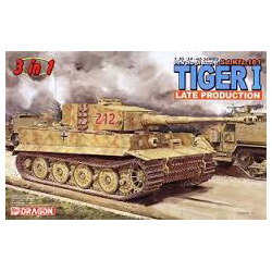 1/35 Tiger I Late Production (3 in 1) Limited Edition - DRA6253D