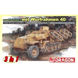 1/35 Sd.Kfz.251/2 Ausf.C mit Wurfrahmen 40 (3 in 1) - DRA6284D