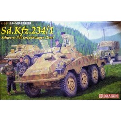 1/35 Sd.Kfz.234/1 SCHWERER PANZERSPAHWAGEN (2cm) - DRA6298D
