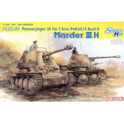 1/35 Sd.Kfz.138 Panzerjager 38 fur 7.5cm PaK 40/3 Ausf.H Marder III H - DRA6331D