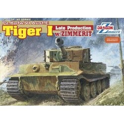1/35 Pz.Kpfw.VI Ausf.E Tiger I (Late Production) w/Zimmerit - DRA6383D