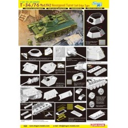1/35 T-34/76 Mod.1942, Hexagonal Turret Soft Edge Type - DRA6424D