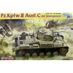 1/35 Pz.Kpfw.II Ausf.C mit Zusatzpanzer - DRA6432D