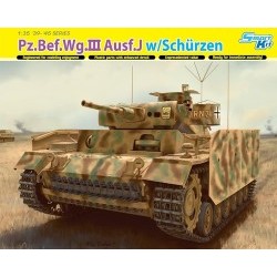 1/35 Pz. Bef.Wg.III Ausf.J w/Schurzen - DRA6570D