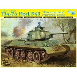1/48 T34/76 Mod.1943 (Formochka)w/Commander's Cupola - DRA6603D