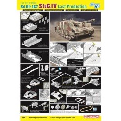 1/35 Sd.Kfz.167 StuG.IV Last Production  - DRA6647D