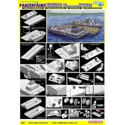 1/35 Panzerfahre Fahrendeck mit Gepanzerter Landwasserschlepper (Prototype Nr.II)  - DRA6669D