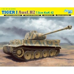 1/35 TIGER I Ausf.H2 7.5cm KwK 42 (SMART KIT) - DRA6683